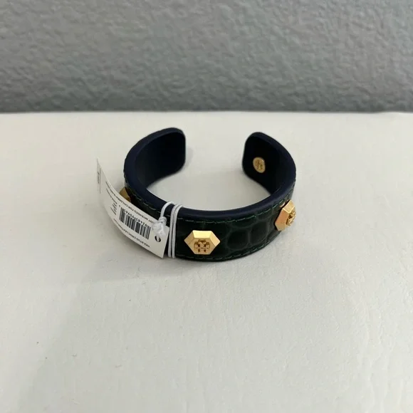 Tory Burch | Jewelry | New Tory Burch Logo Cuff Bracelet Hex  display picture 1